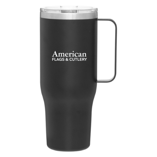 American Flags and Cutlery -  Denali 40oz Thermal Mug