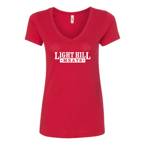 LightHillMeats - Next Level - Womens V-Neck 1540