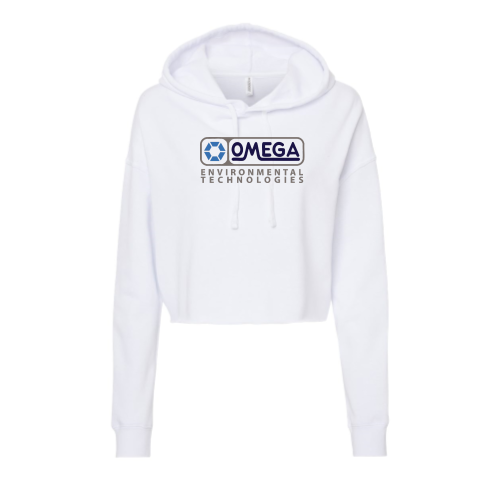 Omega-Santech -Independent Trading - Women's Crop Hoodie