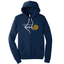 DigitalFaceMedia - Unisex Poly/Cotton Hooded Pullover Sweatshirt