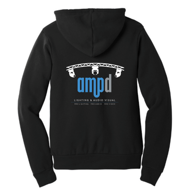AMPDSpokane - Unisex Poly/Cotton Hooded Pullover Sweatshirt