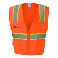 SH PowerQuip Safety Vest With Mesh Back