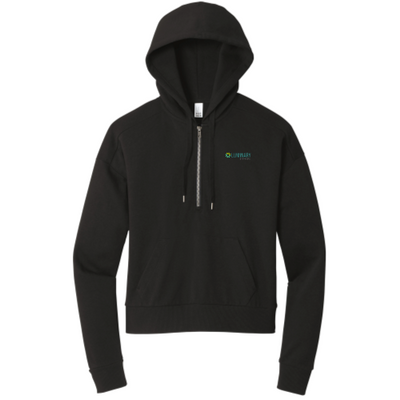 LuminaryBrands - District Women's Perfect Tri Fleece 1/2-Zip Pullover