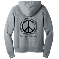 ZiaTaqueria - Unisex Poly/Cotton Hooded Pullover Sweatshirt