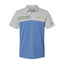 CedarValley - Heather Colorblock 3-Stripes Sport  Shirt