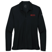 REES - Nike - Ladies Dri-FIT Long Sleeve Polo v1