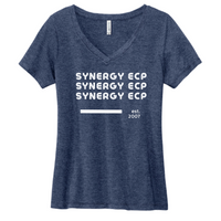 SynergyECP - Volunteer Knitwear Women's Daily V-Neck Tee USA-Made - v3