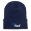 Bird Cuffed Knit Beanie