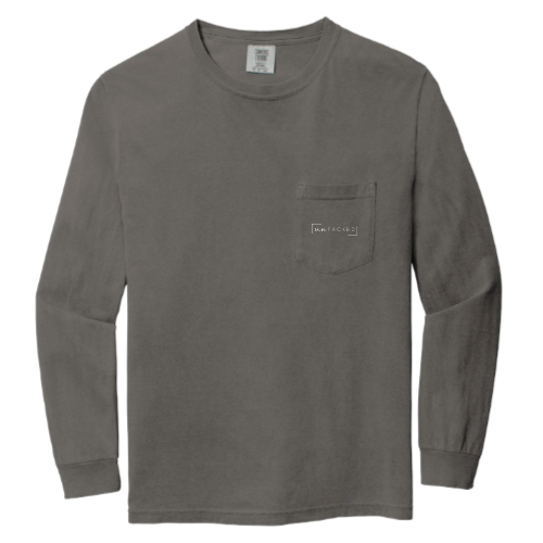 UnpackedCare - Long Sleeve Pocket T-Shirt - PRINTED