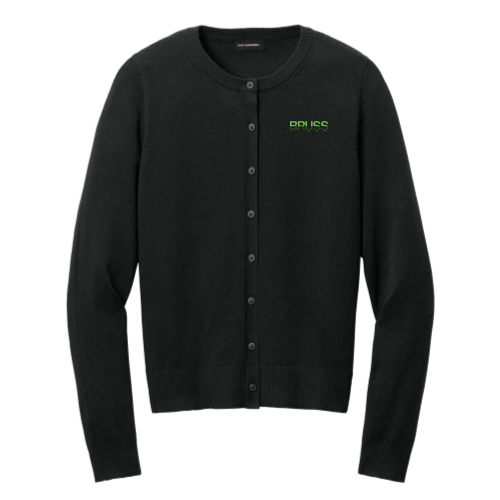 Bruss North America - Port Authority Women’s Easy Care Crewneck Cardigan Sweater - v1