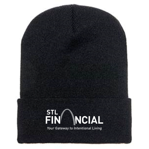 STLFinancial - Cuffed Knit Beanie