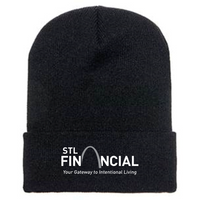 STLFinancial - Cuffed Knit Beanie