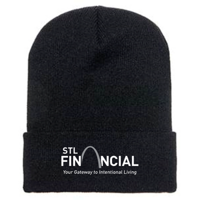 STLFinancial - Cuffed Knit Beanie