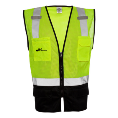 JOCConstruction - Class 2 Black Bottom Vest