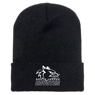 SJCOCoyotes - Cuffed Knit Beanie v2