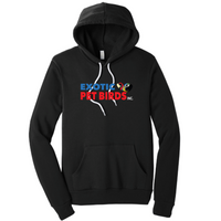 Exotic Pet Birds - Unisex Poly/Cotton Hooded Pullover Sweatshirt
