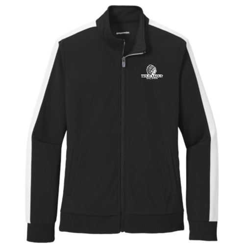 WildEagleSaloon - Sport-Tek Tricot Sleeve Stripe Track Jacket