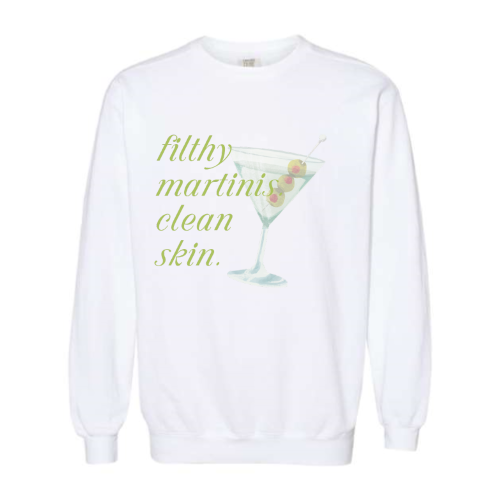 JamesStreetMedSpaTeam - Pigment-Dyed Crewneck Sweatshirt v1