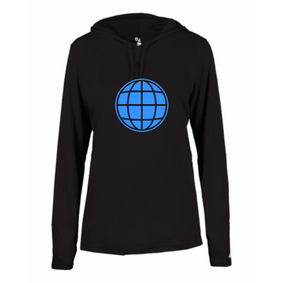 Atlas Mobility - B-Core L/S Women's Hood Tee v2
