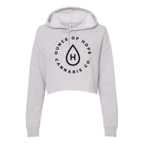 Ounce of Hope - Independent Trading  Women's Crop Hoodie