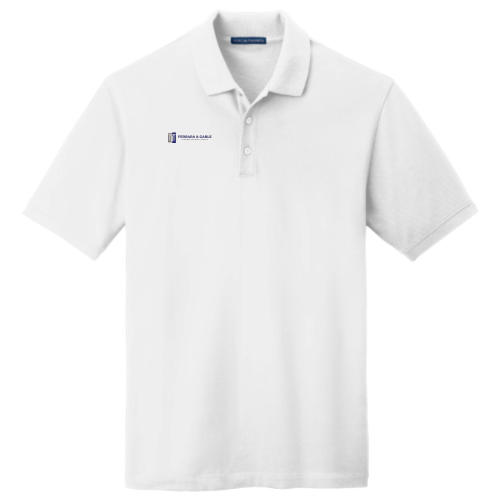 FandG - Port Authority - EZCotton Polo - White