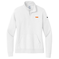 TMS - Nike Women's Club Fleece Sleeve Swoosh 1/2-Zip