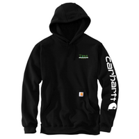 Twins Lawn Service - Carhartt Midweight Hooded Logo Sweatshirt