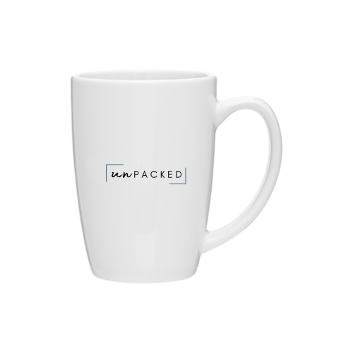 UnpackedCare - Contour 14oz Mug - PRINTED