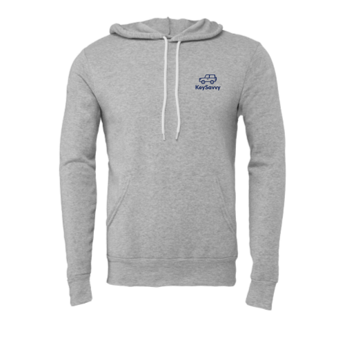 KeySavvy - Unisex Poly/Cotton Hooded Pullover Sweatshirt
