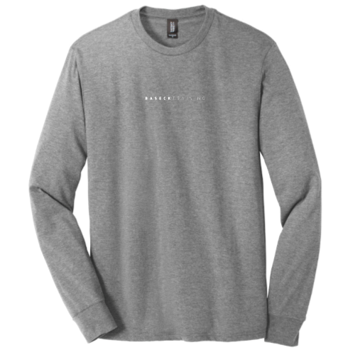 BaseckTraining - District Made Mens Perfect Tri Long Sleeve Crew Tee