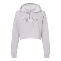 CREIDIM Wealth Partners - Independent Trading  Women's Crop Hoodie