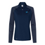 SharedPractices - Women's Stripe Block Quarter-Zip Pullover