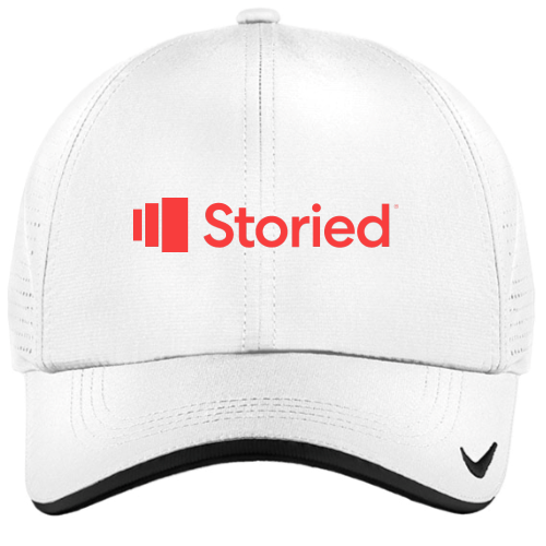 Storied2 - Nike Dri-FIT Perforated Performance Cap - White