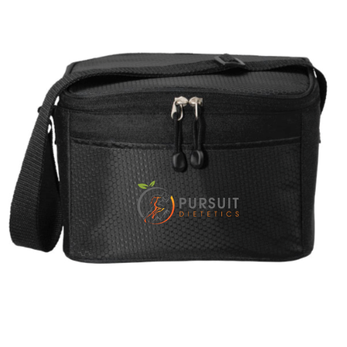 Pursuit Dietetics - Port Authority 6-Can Cube Cooler