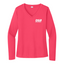 OGA - Sport Tek Ladies Long Sleeve V Neck Competitor Tee