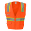HomeRunPlumbing - Solid Front Safety Vest With Mesh Back