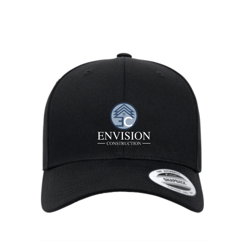 EnvisionConstruction - Embroidery Adult Retro Trucker Cap - Dark