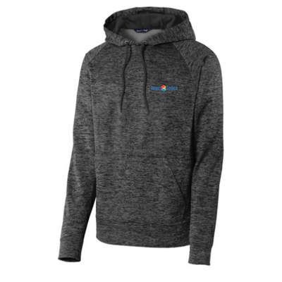 Innerspace Sport-Tek PosiCharge Electric Heather Fleece Hooded Pullover