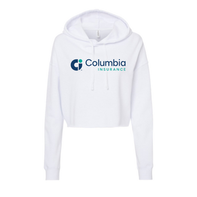 Columbia Insurance - Independent Trading - Women's Crop Hoodie