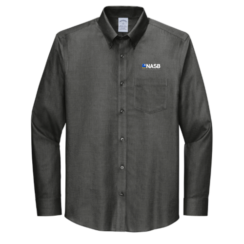 NASB - Brooks Brothers Wrinkle-Free Stretch Nailhead Shirt v1