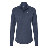 VulcanForms - Women's 3-Stripes Quarter-Zip Sweater v1