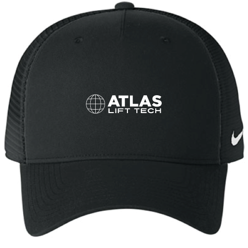 AtlasLiftTech - Nike Snapback Mesh Trucker Cap Black