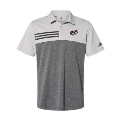 ByersandHarvey - Heather Colorblock 3-Stripes Sport Shirt