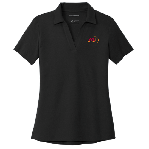 WeInTheWorld - Sustainable - Port Authority Ladies C-FREE Cotton Blend Pique Polo