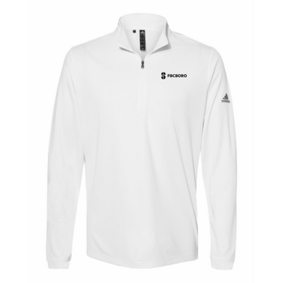 FBCS - Lightweight Quarter-Zip Pullover White