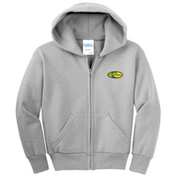 EgraWaves - Port & Company Youth Full-Zip Hooded Sweatshirt
