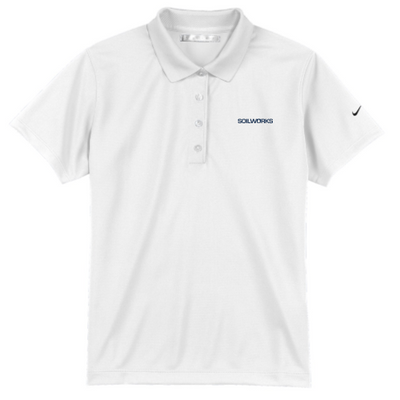 Soilworks - Nike Golf Ladies Tech Basic Dri-FIT Polo - White