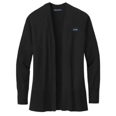 IME - Brooks Brothers Women's Cotton Stretch Long Cardigan Sweater