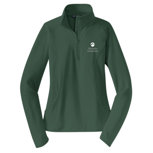 MethodistFamily - Sport-Tek Ladies Sport-Wick Stretch 1/2-Zip Pullover v3