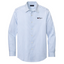 White/ Newport Blue Grid Check
